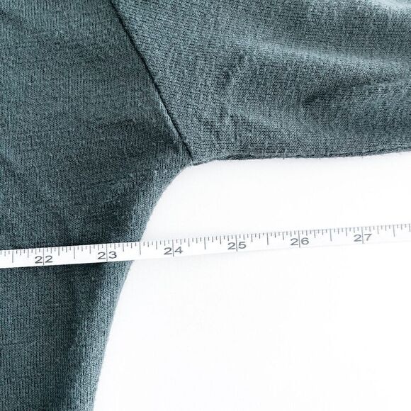 Wilfred Free Women's Round Neck Arizona Long Sleeve Jersey Sweater Green Small - Picture 7 of 7